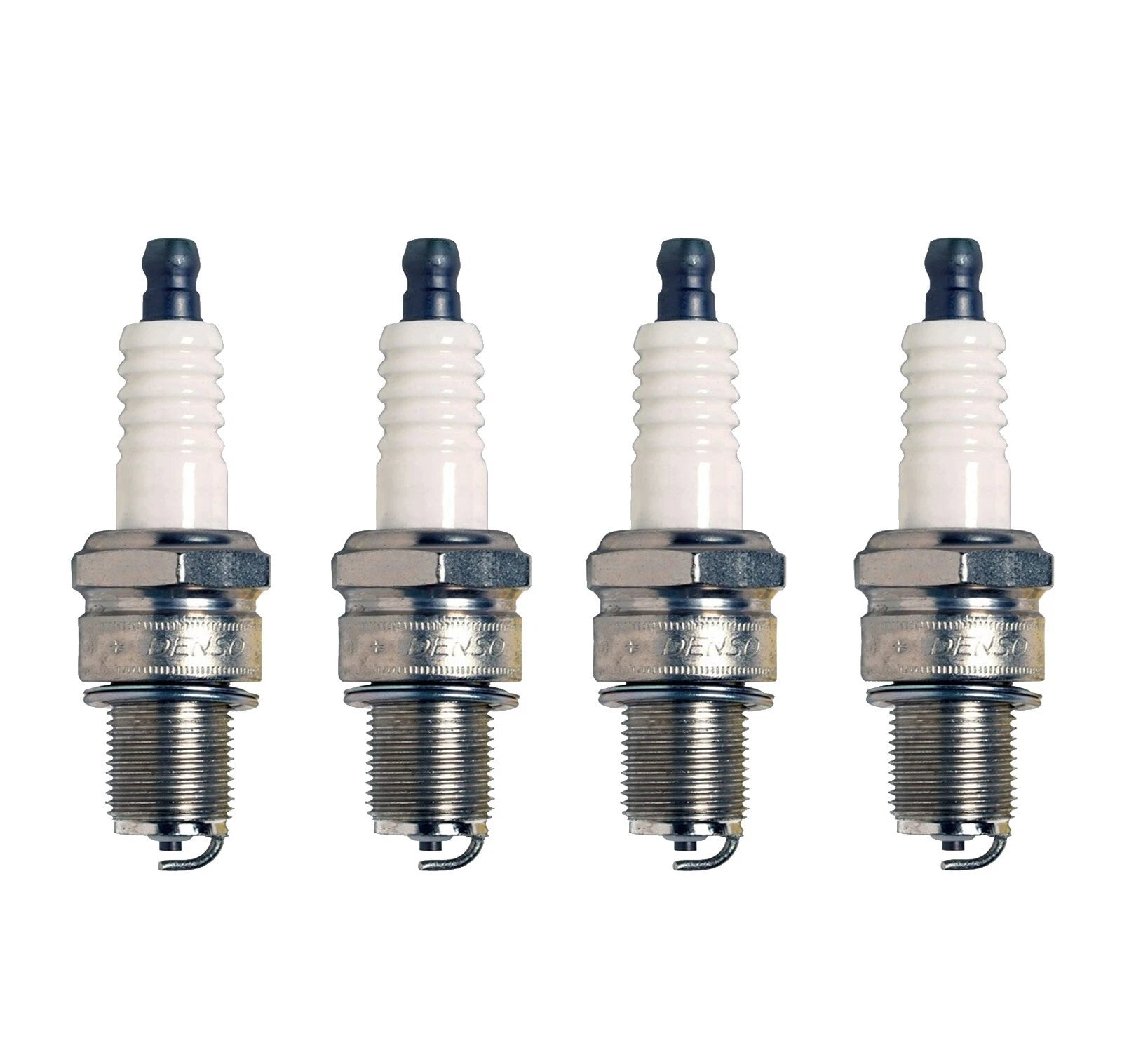 Set of 4 Denso Iridium Long Life Spark Plugs Gap 0.044 for Lexus Scion Toyota