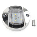 Round 12V 6-LED Side Marker Light for Truck Trailer RV Boat
