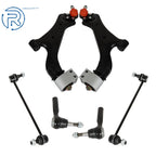 6pc Front Control Arm Tie Rods Kit for Chevy Equinox GMC Terrain (2010–2017)