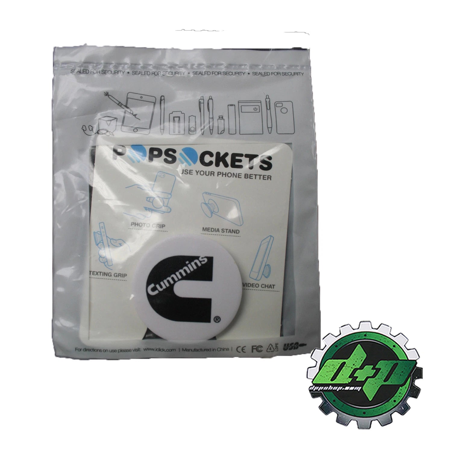 Pop Socket Grip Holder for Cummins Truck (2010–2023)