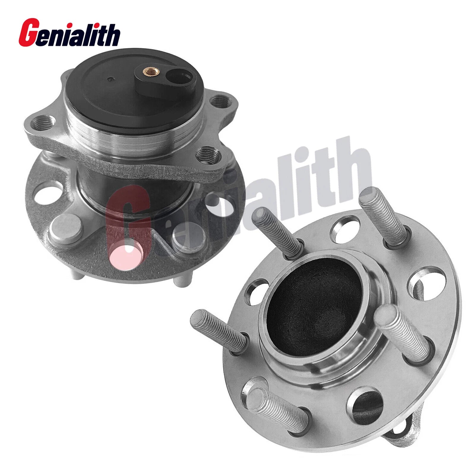 Pair Rear Wheel Hub Bearings for Dodge Caliber Jeep Sebring Compass Patriot (FWD)