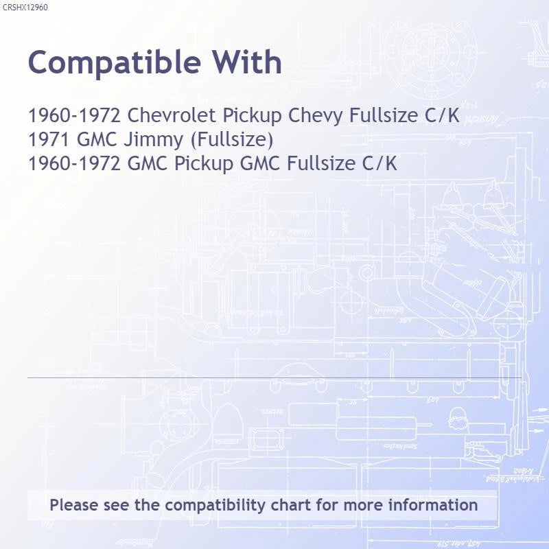 Replacement Pickup Box Panel for Chevrolet C K (1960–1972)