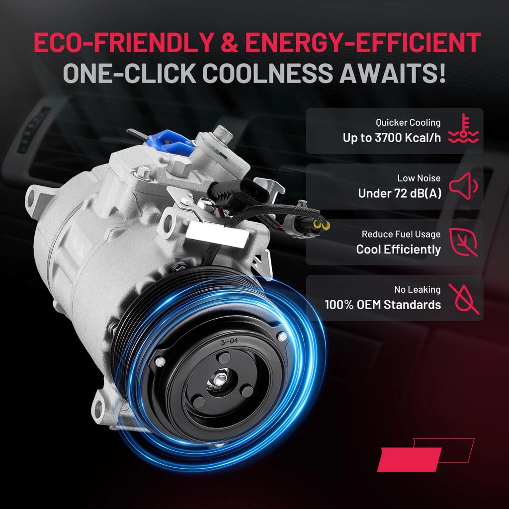 AC Compressor w/ Clutch for Mercedes-Benz ML350 GLE350d (2011–2016)