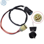 Ignition Switch Key for Honda Rancher 350 TRX350 (2000-2006)