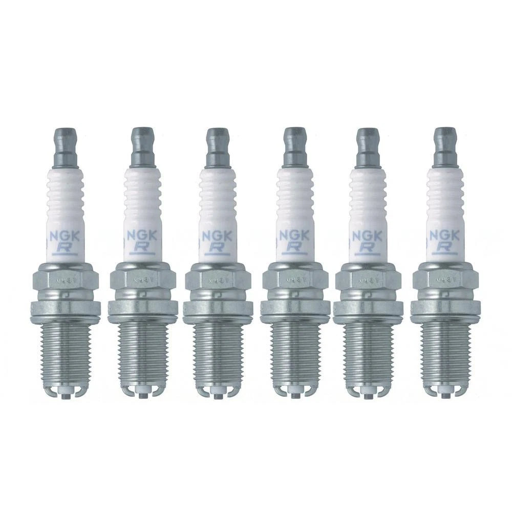Set of 6 NGK Spark Plugs for (Standard Nickel, Gap 0.020)
