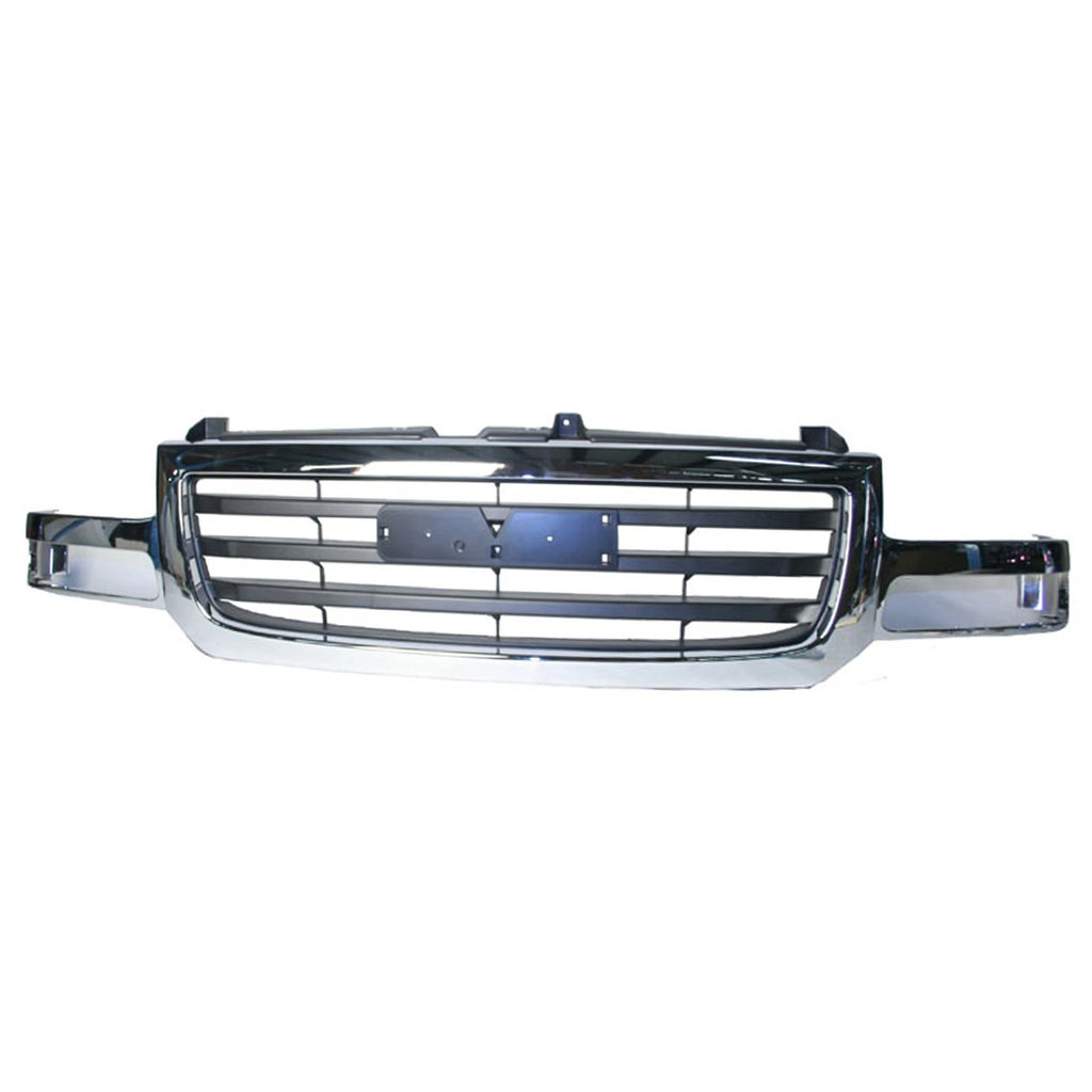 Replacement Chrome Plastic Front Grille for See Compatibility Chart (0)