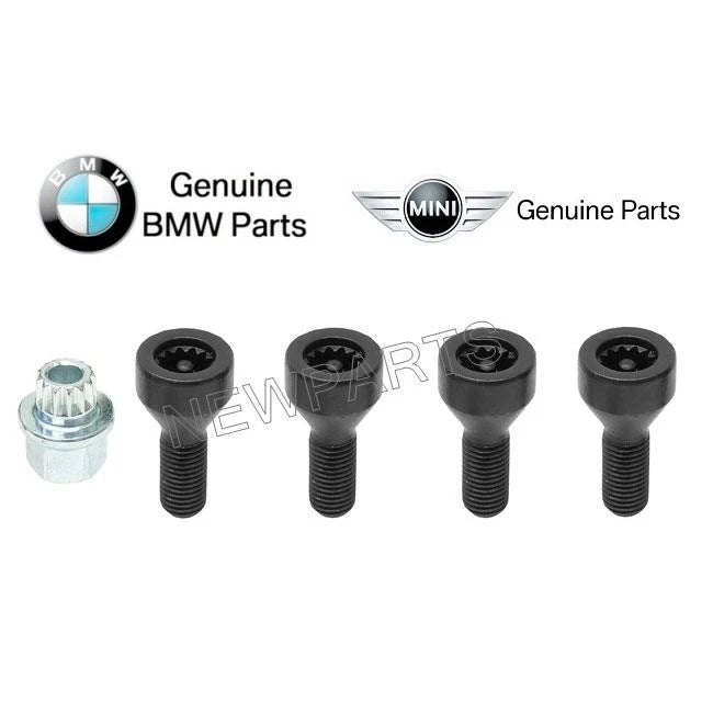 Wheel Lock Set for BMW E32 E34 E36 (1982–1998) 36 13 6 786 419