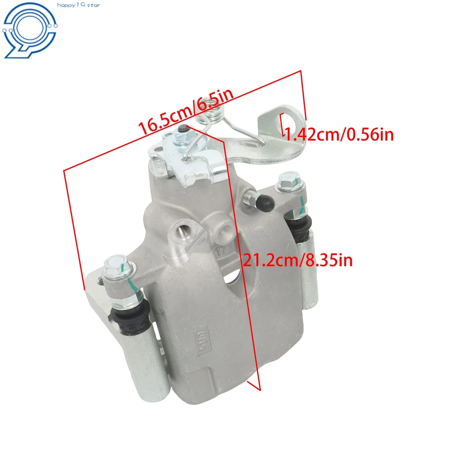 2x Rear Disc Brake Caliper w/ Bracket for Chevrolet Malibu (2014–2015)