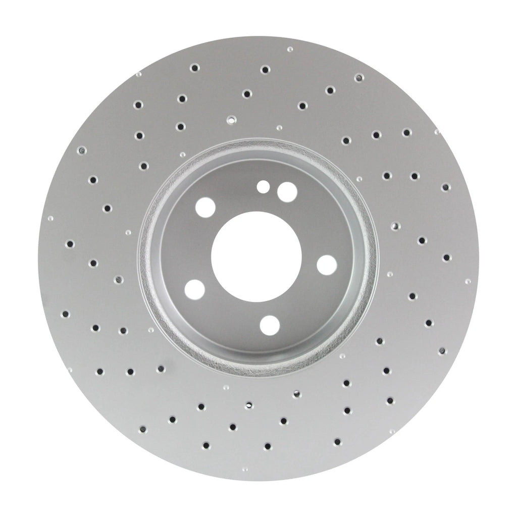 Hella Pagid 342mm Front Drilled Disc Brake Rotor for MB W205 (2015–2021)