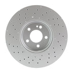 Hella Pagid 342mm Front Drilled Disc Brake Rotor for MB W205 (2015–2021)
