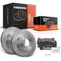 Front Disc Brake Rotors & Ceramic Pads for Chevy Blazer S10 (1994–2005)