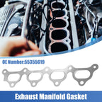 Exhaust Manifold Gasket for Chevrolet Cruze (2011–2016), Opel Meriva (2003–2010)