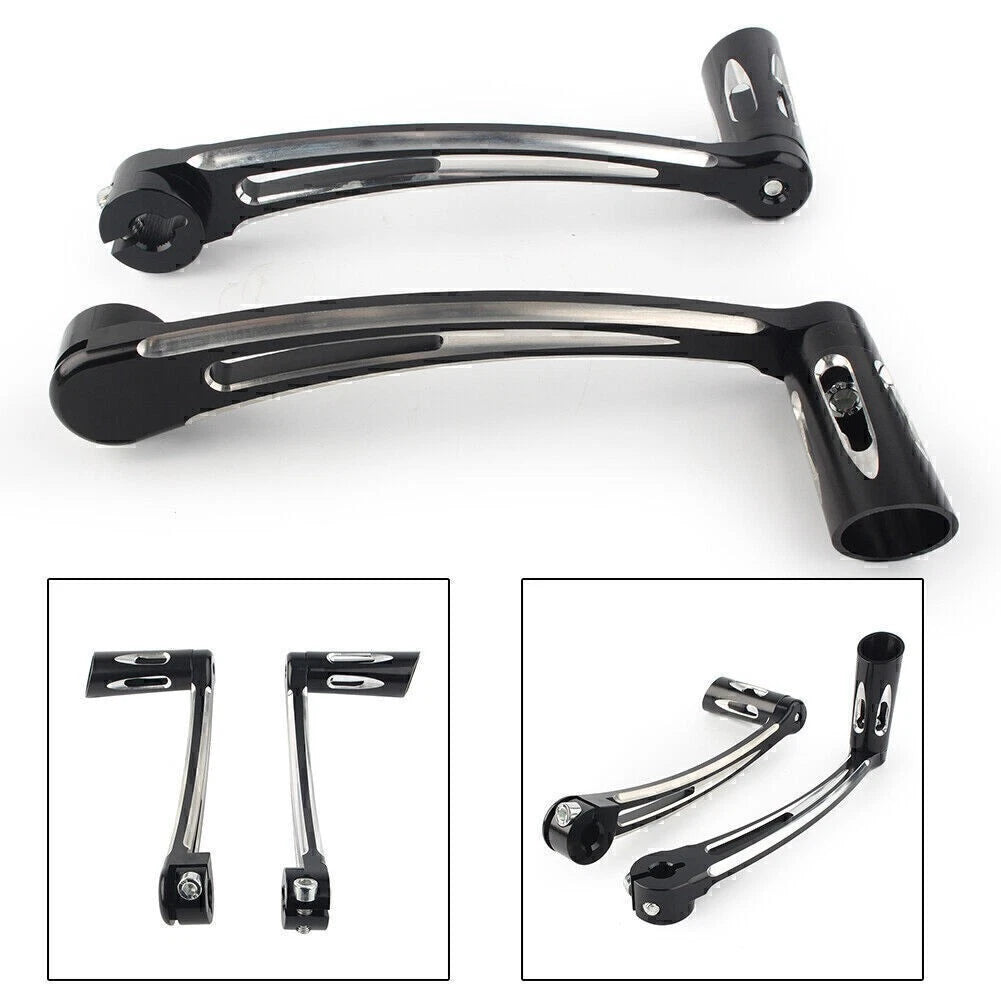 CNC Cut Heel Toe Shift Lever with Shifter Pegs for Harley Touring FLH/T (1997–2016)