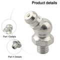 Set of 4 Grease Nipple Fittings for Simple Lubrication Solution