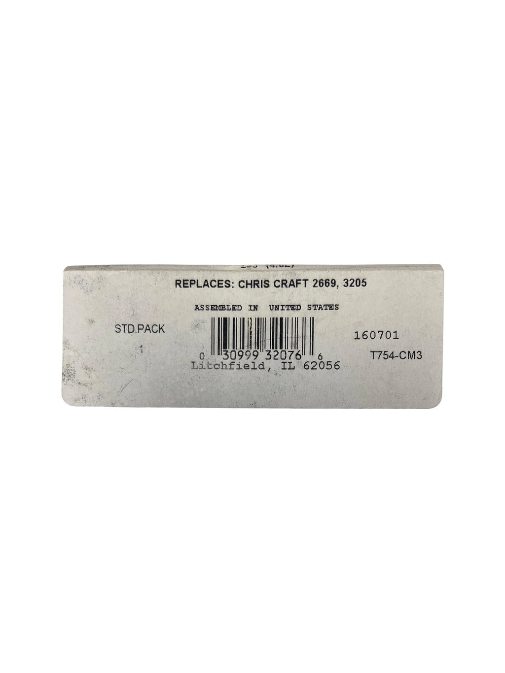 Carburetor Kit 18-7025 for Chris Craft 2669, 3205