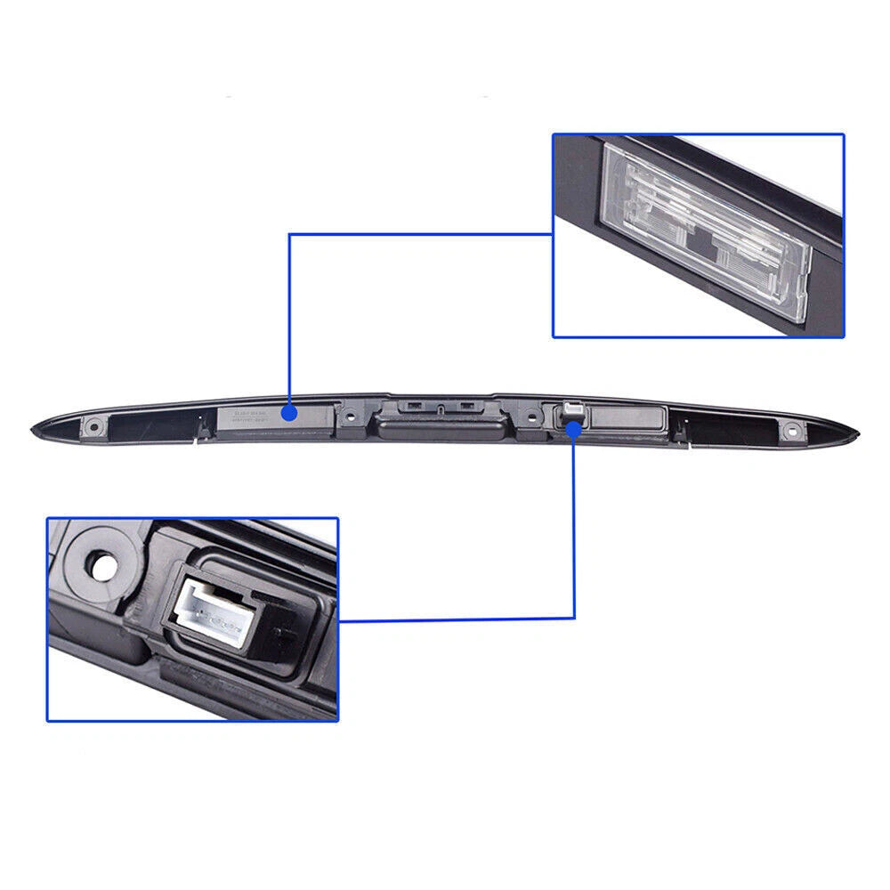 Trunk Lid Handle Black 51137170676 for BMW X5 E53 (2000–2006)