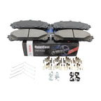 Set of 4 Bosch QuietCast Front Ceramic Brake Pads for NX300 RX350 Highlander Sienna (2015–2021)