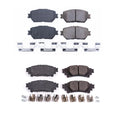PowerStop Z17 Low-Dust Ceramic Disc Brake Pad Kit for Lexus IS250 (2006–2013)