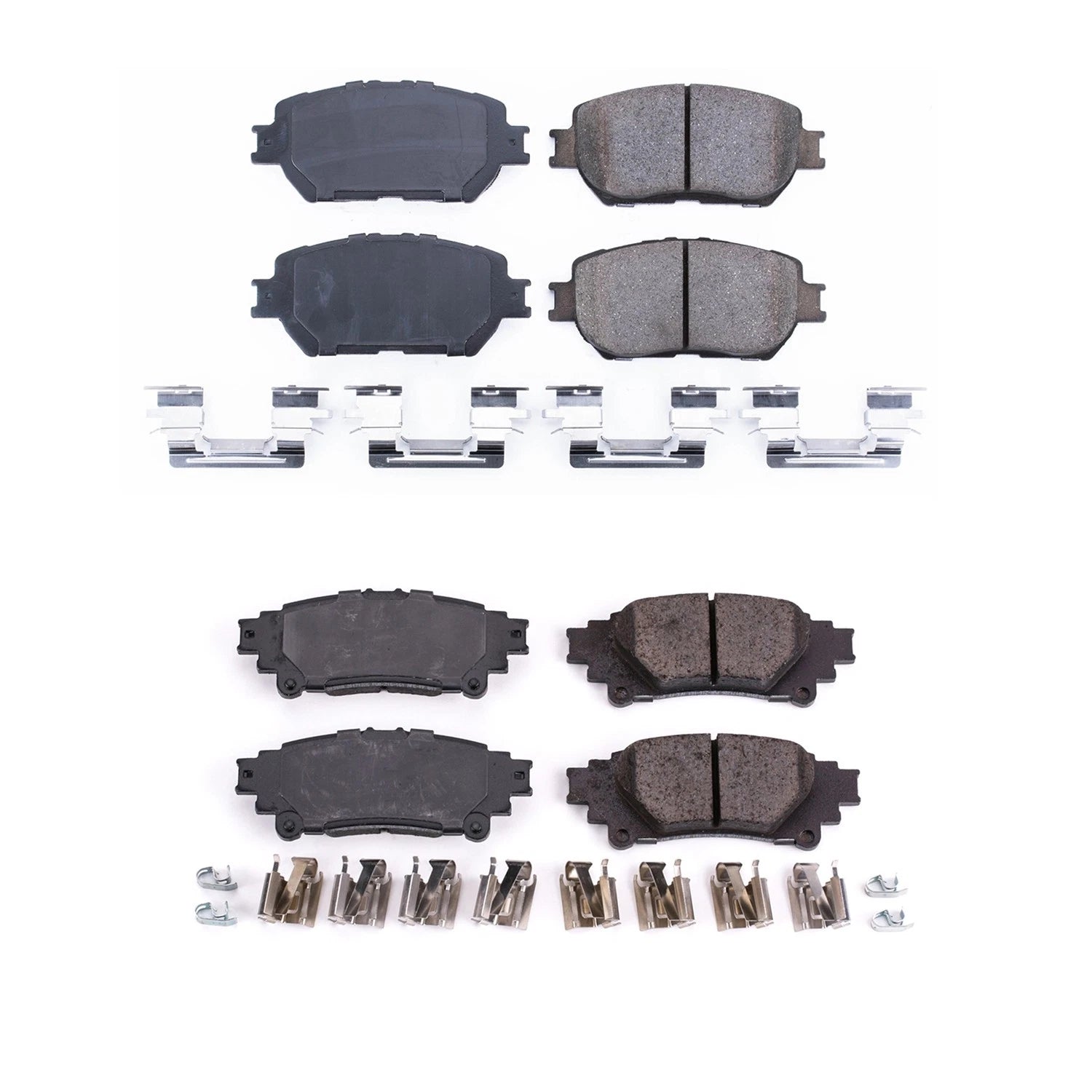 PowerStop Z17 Low-Dust Ceramic Disc Brake Pad Kit for Lexus IS250 (2006–2013)