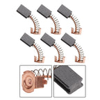 6X Carbon Brushes for PAG600 Angle Grinders (Replacement)