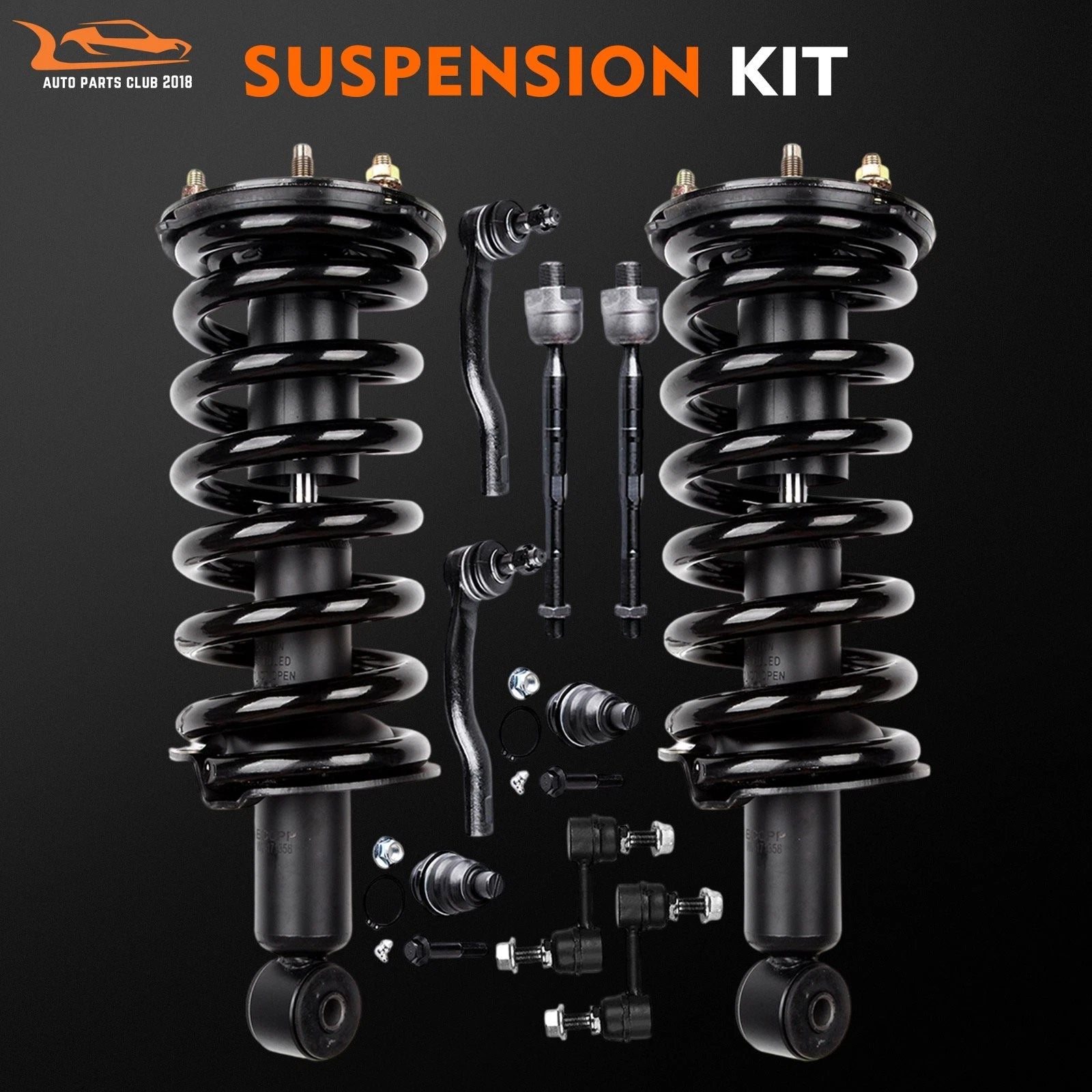 Front Struts with Coil Spring Suspension Kits for Infiniti QX56 (2004–2010)