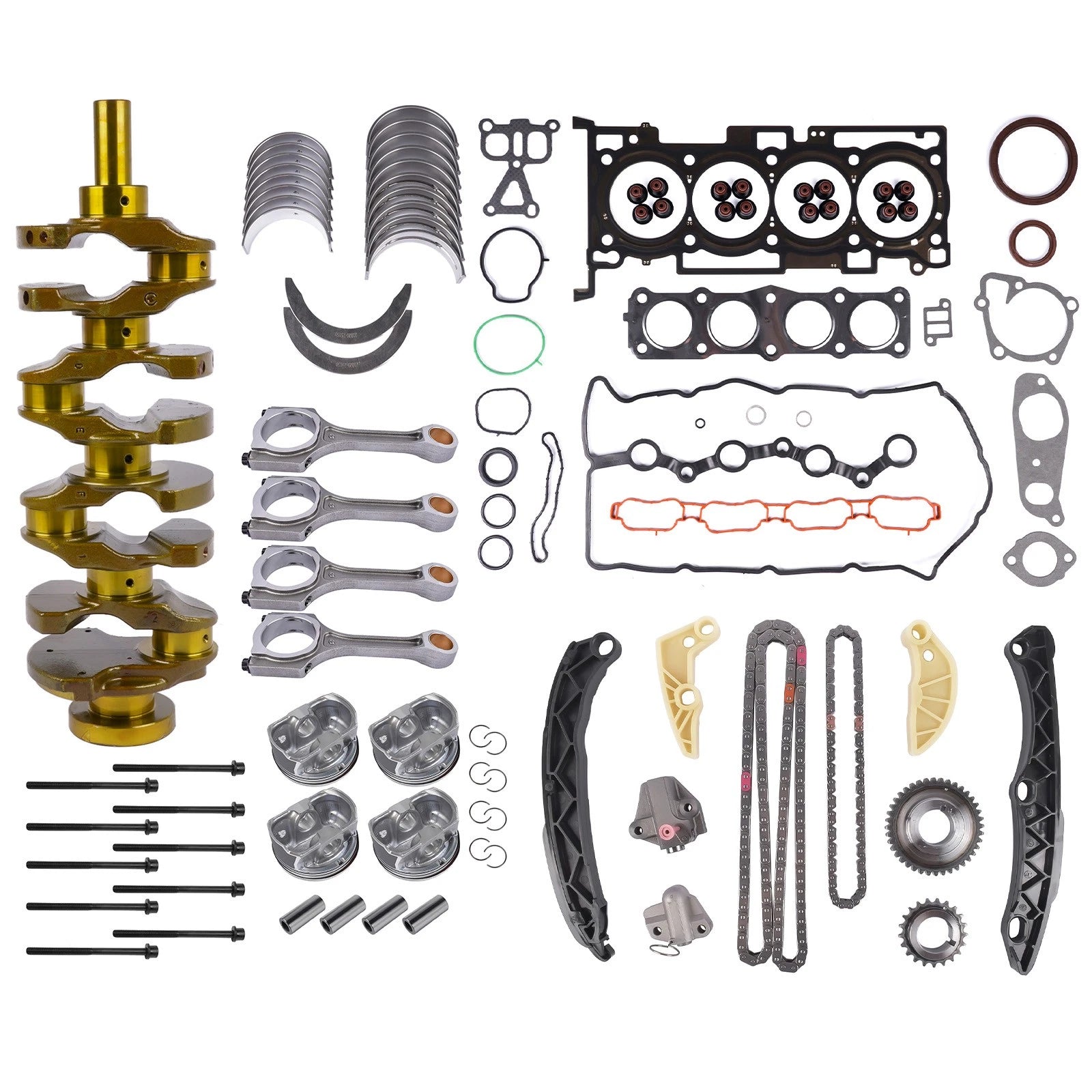 G4KJ Engine Rebuild Kit for Hyundai Tucson Kia Sportage (2017–2019) 2.4L L4