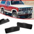 Smoked Front Bumper Turn Signal Light Lenses for Ford Bronco (1980–1986)