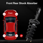 Set of 2 Rear Quick Complete Struts for Toyota Solara Camry (2004–2006)