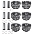 6Pc Pistons Kit for Jeep Ram 1500 3.6L V6 (2011–2018) 5184347AG