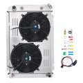 3 Row Engine Radiator w/Shroud Fans for Mercury Marquis (1983–1986) EC138