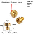 Mikuni Carburetor Main Injectors Nozzle for FZR BS26 EN125 GN125 (No Years)