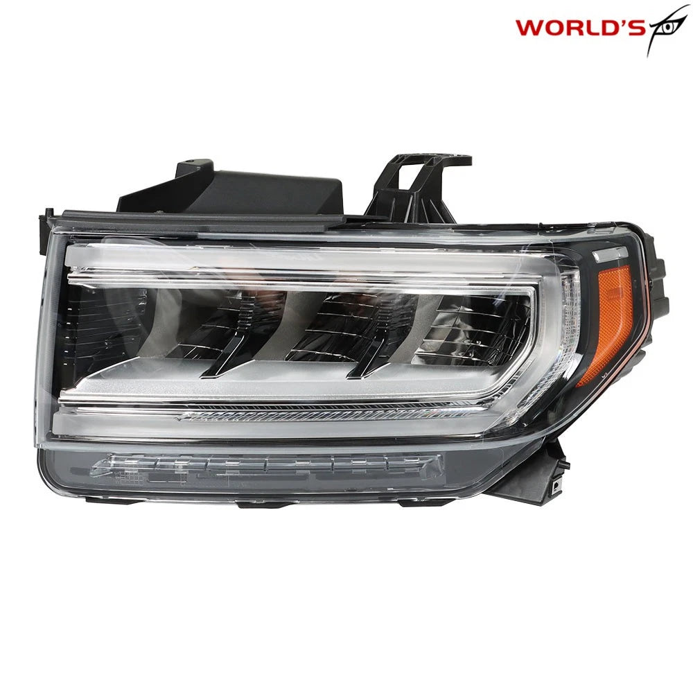 Full LED Headlight for GMC Acadia SL/SLE (2020–2023) Chrome Housing Left