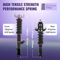Coilover Suspension Kit for Toyota Corolla (2003–2008) Adjustable Height
