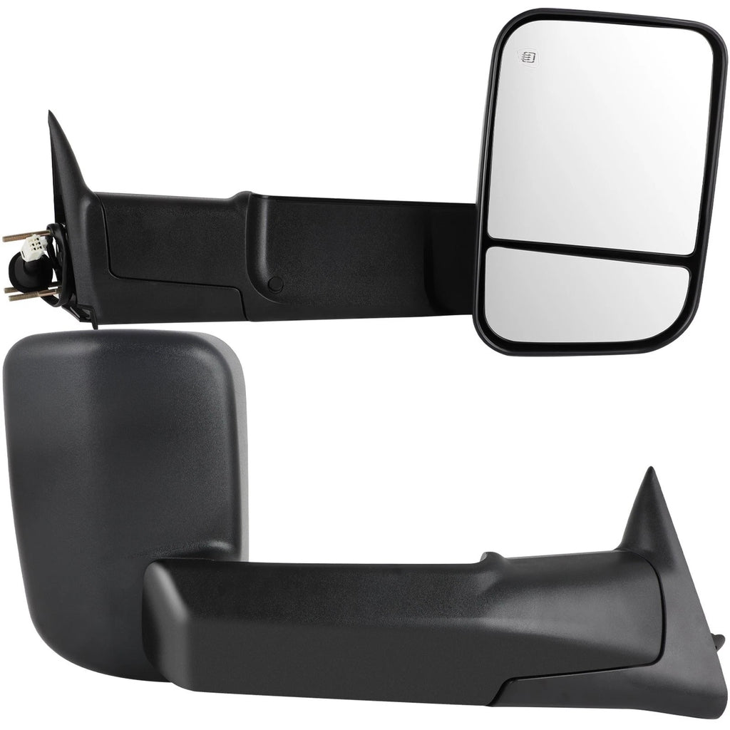 Power Heated Side Mirrors Pair for Dodge Ram 1500 1998–2001, 2500 1998–2002, 3500
