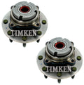 Set of 2 Timken Front Wheel Bearing & Hub Kits for Ford F-250 F-350 (2005–2023)