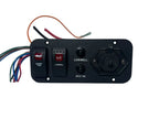 Switch Panel for Pacer Marine (6 3/4in x 3in)