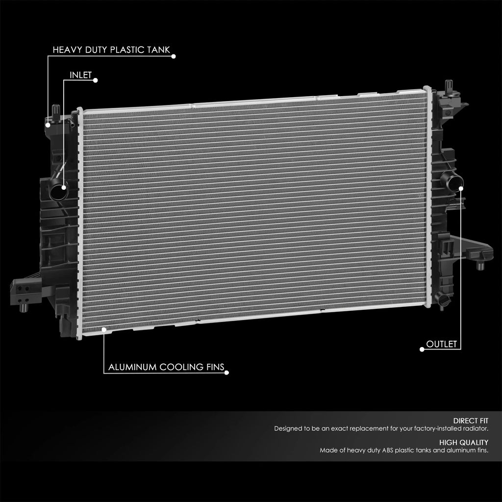 OE Style Aluminum Core Radiator for Chevrolet Volt (2016–2019) DPI13588