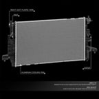 OE Style Aluminum Core Radiator for Chevrolet Volt (2016–2019) DPI13588
