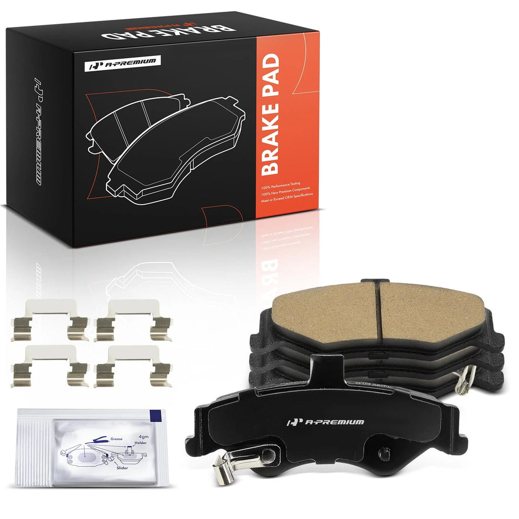 Set of 4 Rear Ceramic Brake Pads for Chevrolet Camaro Pontiac Firebird (1998–2002)