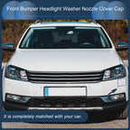 Front Left Washer Nozzle Cover Cap for Volkswagen Passat CC (2008–2012) White