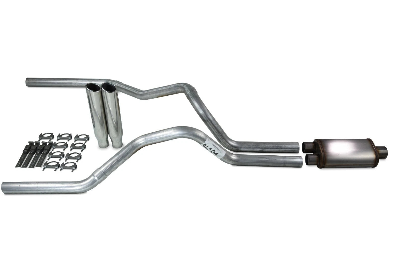 Dual Exhaust Kit for Dodge Ram 1500 (2009–2018) - 2.5" Stainless Tips