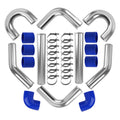 Universal 3" 76mm Aluminum Intercooler Pipe Kit for DIY Use (—)