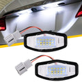 2X LED License Plate Light for Acura TL TSX MDX Honda Civic Accord (2004–2019)