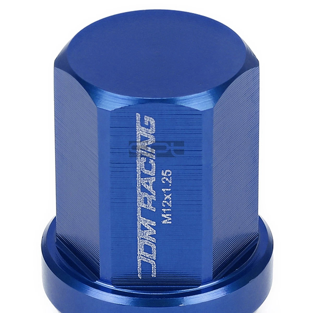 20 PCS Closed End M12x1.25 35mm Tall Blue Aluminum Lug Nuts for JDM Vehicles