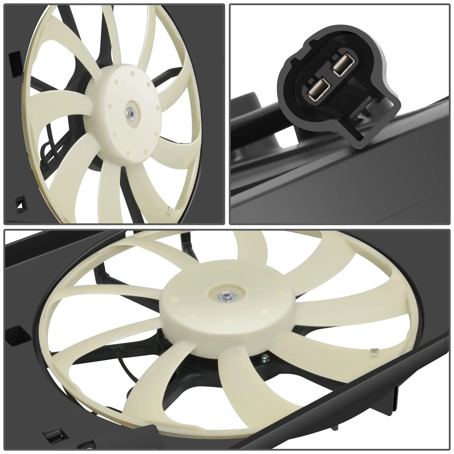 Cooling Radiator Fan Assembly for Toyota Corolla Cross (2022–2024)