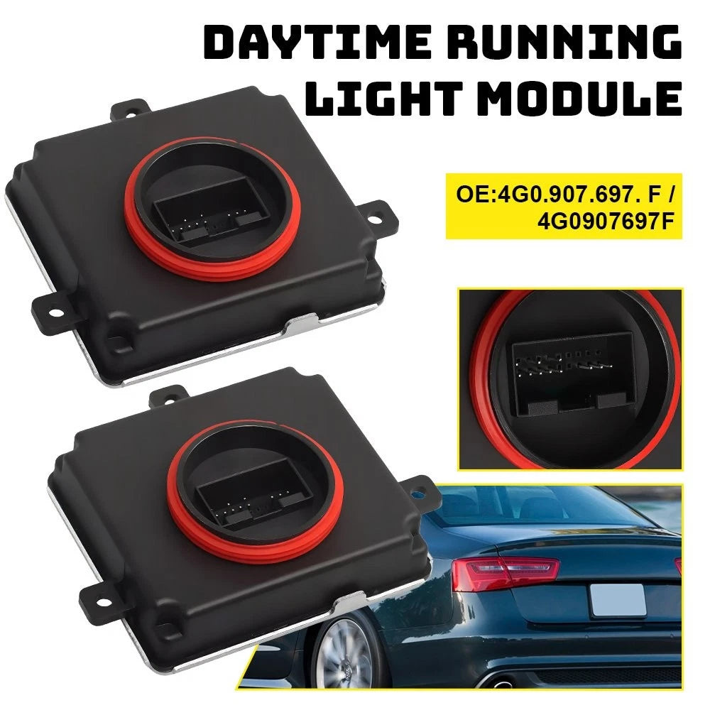 Set of 2 Daytime Running Light Control Modules for VW Golf MK7 (2014–2017) 4G0907697G