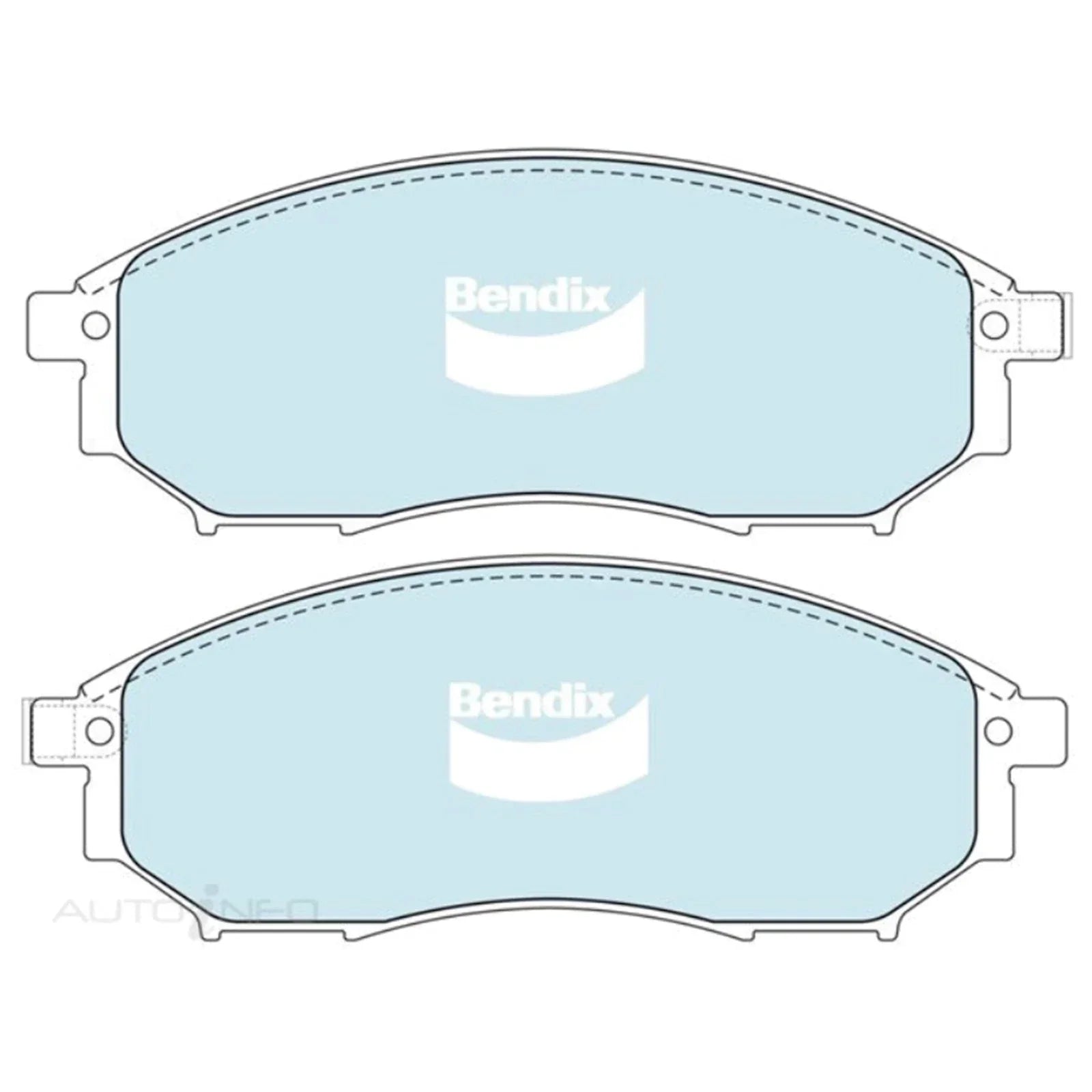 Front Disc Brake Pad Set for Nissan Dualis J10 (2010-2016)