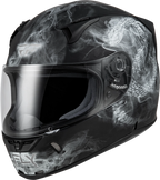 Fly Racing Revolt Coil Full-Face Helmet for (2X-Large, Matte Black/White, 73-83852X)