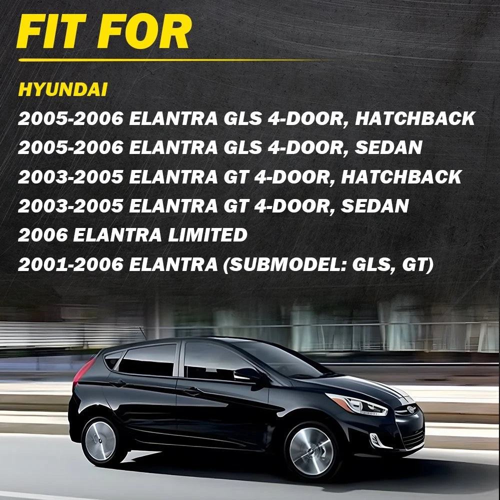 Interior Door Handle for Hyundai Elantra (2001–2006) - Front Passenger Side