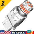 2X 3157 LED Brake Tail Stop Light Bulbs for